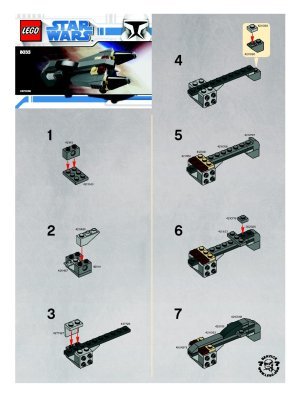 8033 - General Grievous Starfighter ¿