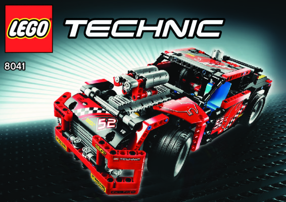 Building Instructions - LEGO - 8041 - Race Truck: Page 1