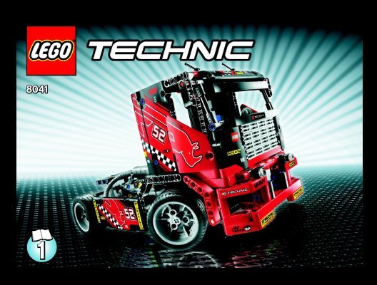 Building Instructions - LEGO - 8041 - Race Truck: Page 1