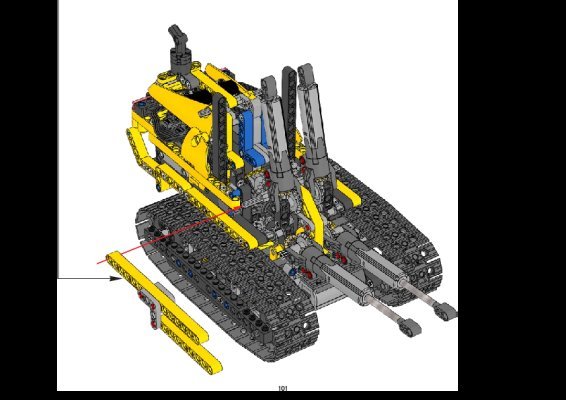 Building Instructions - LEGO - 8043 - Motorized Excavator: Page 1