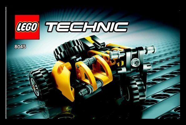 Building Instructions - LEGO - 8045 - Mini Telehandler: Page 1