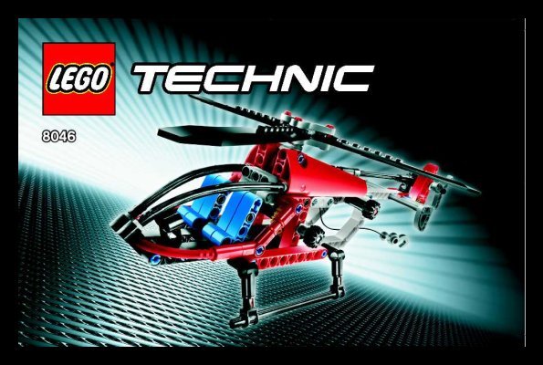 Building Instructions - LEGO - 8046 - Helicopter: Page 1