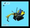 Building Instructions - LEGO - 8047 - Compact Excavator: Page 41