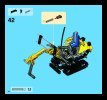 Building Instructions - LEGO - 8047 - Compact Excavator: Page 42