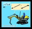 Building Instructions - LEGO - 8047 - Compact Excavator: Page 43