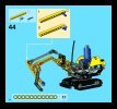 Building Instructions - LEGO - 8047 - Compact Excavator: Page 44