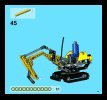 Building Instructions - LEGO - 8047 - Compact Excavator: Page 45