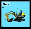 Building Instructions - LEGO - 8047 - Compact Excavator: Page 46