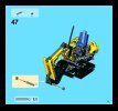 Building Instructions - LEGO - 8047 - Compact Excavator: Page 47