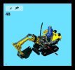 Building Instructions - LEGO - 8047 - Compact Excavator: Page 48