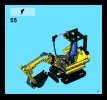 Building Instructions - LEGO - 8047 - Compact Excavator: Page 57