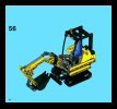 Building Instructions - LEGO - 8047 - Compact Excavator: Page 58