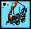 Building Instructions - LEGO - 8049 - Tractor with Log Loader: Page 34