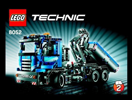 Building Instructions - LEGO - 8052 - Container Truck: Page 1