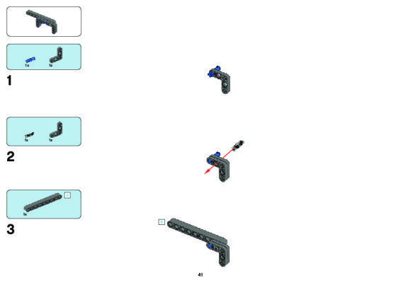 Building Instructions - LEGO - 8052 - Container Truck: Page 1