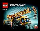 Building Instructions - LEGO - 8053 - Mobile Crane: Page 1