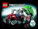 Building Instructions - LEGO - 8063 - Tractor with Trailer: Page 1