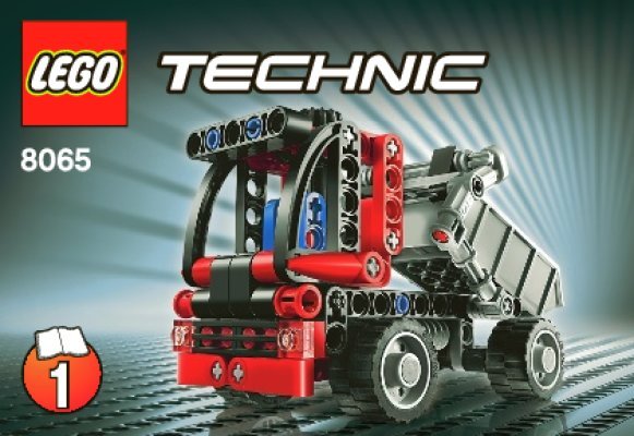 Building Instructions - LEGO - 8065 - Mini Container Truck: Page 1