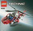 Building Instructions - LEGO - 8068 - Rescue Helicopter: Page 1