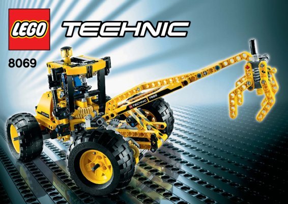 Building Instructions - LEGO - 8069 - Backhoe Loader: Page 1