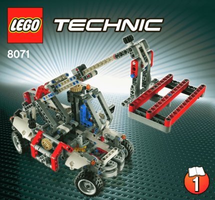 Building Instructions - LEGO - 8071 - Bucket Truck: Page 1