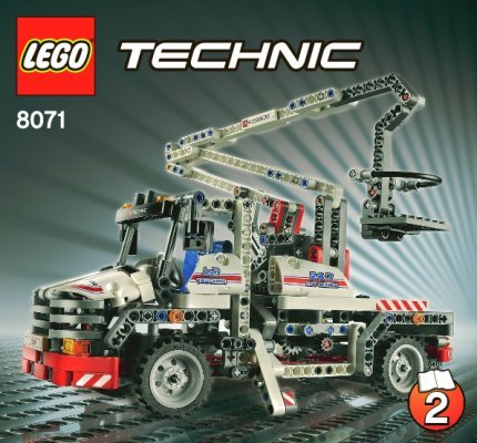 Building Instructions - LEGO - 8071 - Bucket Truck: Page 1