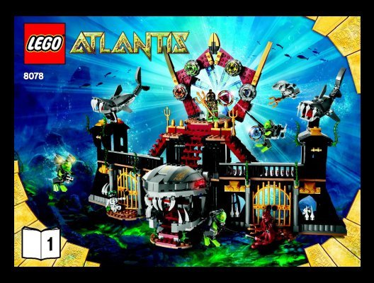 Building Instructions - LEGO - 8078 - Portal of Atlantis: Page 1