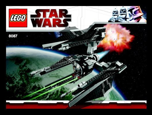 Building Instructions - LEGO - 8087 - TIE Defender™: Page 1