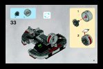 Building Instructions - LEGO - 8091 - Republic Swamp Speeder™: Page 41