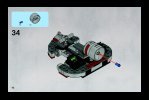 Building Instructions - LEGO - 8091 - Republic Swamp Speeder™: Page 42