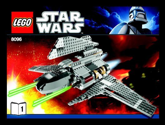 Building Instructions - LEGO - 8096 - Emperor Palpatine's Shuttle™: Page 1