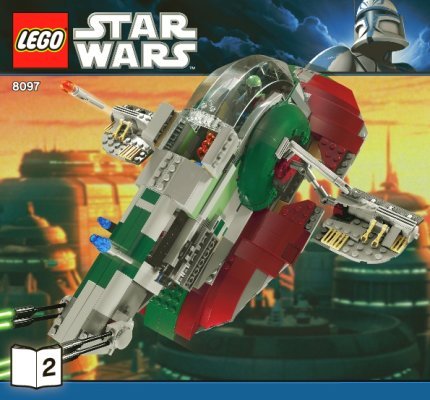 Building Instructions - LEGO - 8097 - Slave I™: Page 1