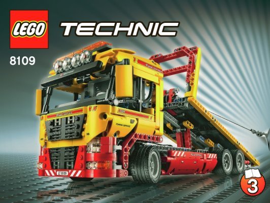 Building Instructions - LEGO - 8109 - Flatbed Truck: Page 1