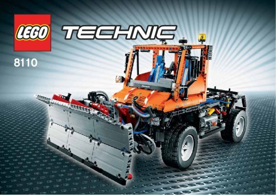 Building Instructions - LEGO - 8110 - Unimog U400: Page 1