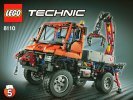 Building Instructions - LEGO - 8110 - Unimog U400: Page 1