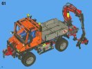 Building Instructions - LEGO - 8110 - Unimog U400: Page 36