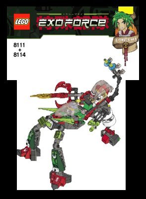 Building Instructions - LEGO - 8111 - River Dragon: Page 1