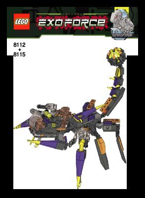 Building Instructions - LEGO - 8112 - Battle Arachnoid: Page 1