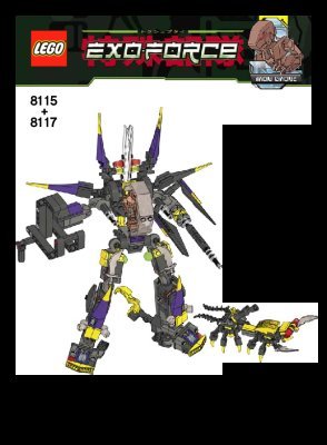 Building Instructions - LEGO - 8115 - Dark Panther: Page 1