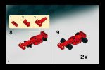 Building Instructions - LEGO - 8123 - Ferrari F1 Racers: Page 6