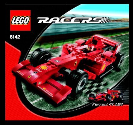 Building Instructions - LEGO - 8142 - Ferrari F1 1:24: Page 1