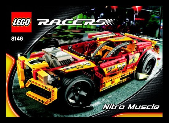 Building Instructions - LEGO - 8146 - Nitro Muscle: Page 1