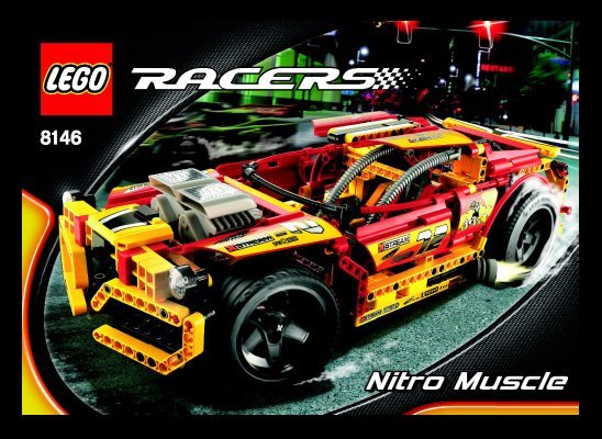 Building Instructions - LEGO - 8146 - Nitro Muscle: Page 1