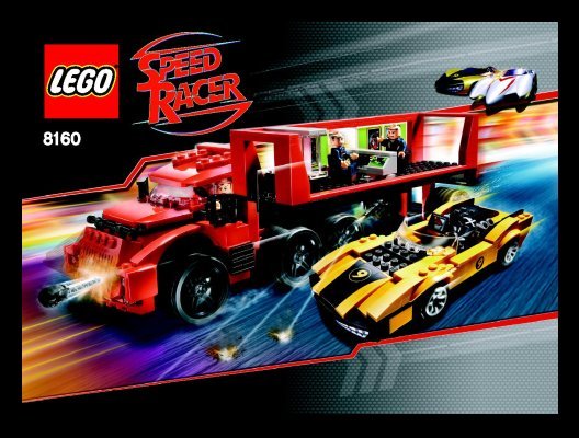 Building Instructions - LEGO - 8160 - Cruncher Block & Racer X: Page 1