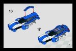 Building Instructions - LEGO - 8163 - Blue Sprinter: Page 11