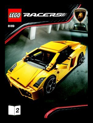 Building Instructions - LEGO - 8169 - Lamborghini Gallardo LP560-4: Page 1