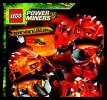 Building Instructions - LEGO - 8189 - Magma Mech: Page 45