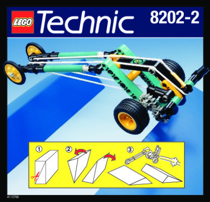 Building Instructions - LEGO - 8202 - Easy Rider: Page 1