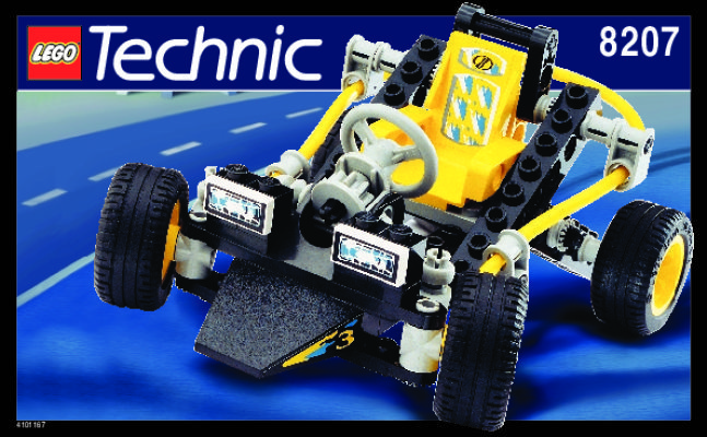 Building Instructions - LEGO - 8207 - ROUGH CAR: Page 1