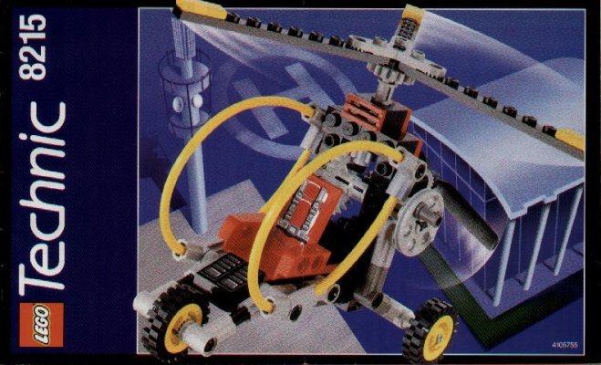 Building Instructions - LEGO - 8215 - Gyrocopter: Page 1